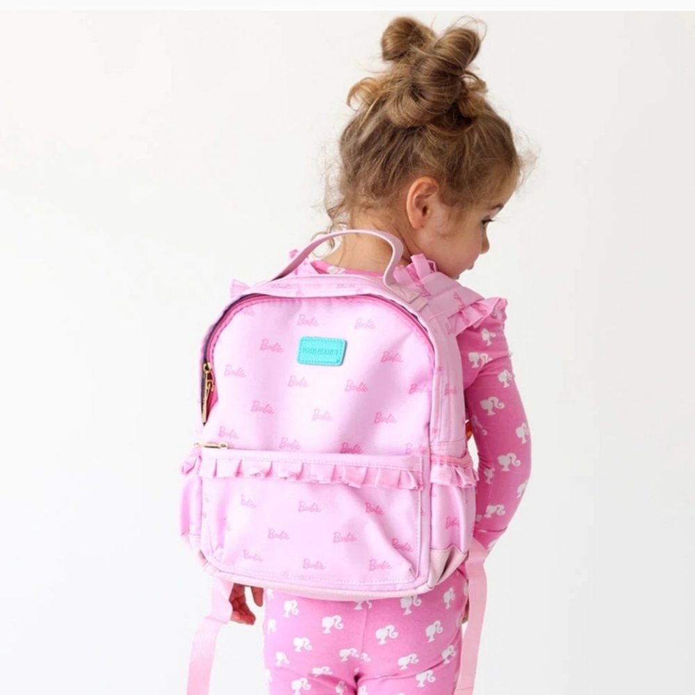 Posh Peanut Barbie Ruffled Mini Backpack